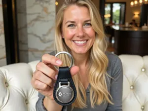 Renault Custom Acrylic Keychains High-End Force Drift Edge